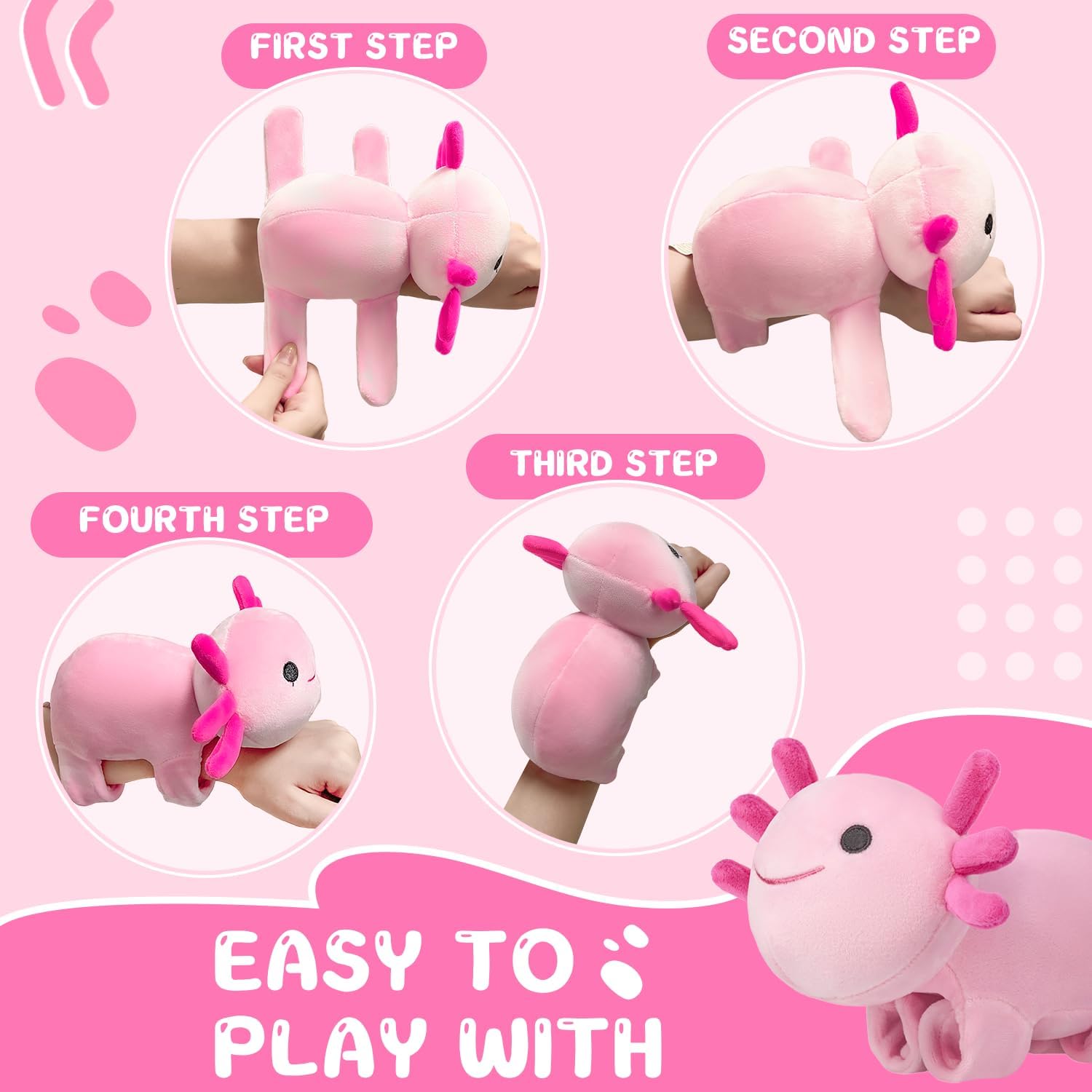 DYBFONO Axolotl reading buddy inspires literature time and focus