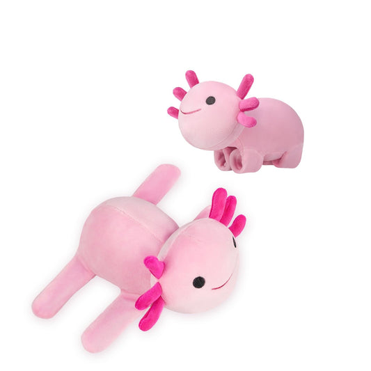 DYBFONO Huggers Axolotl slap bracelet pink for wearable fun on the go