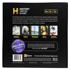 DYCE History Channel Trivia Deluxe Edition play time of 30-45 minutes per session