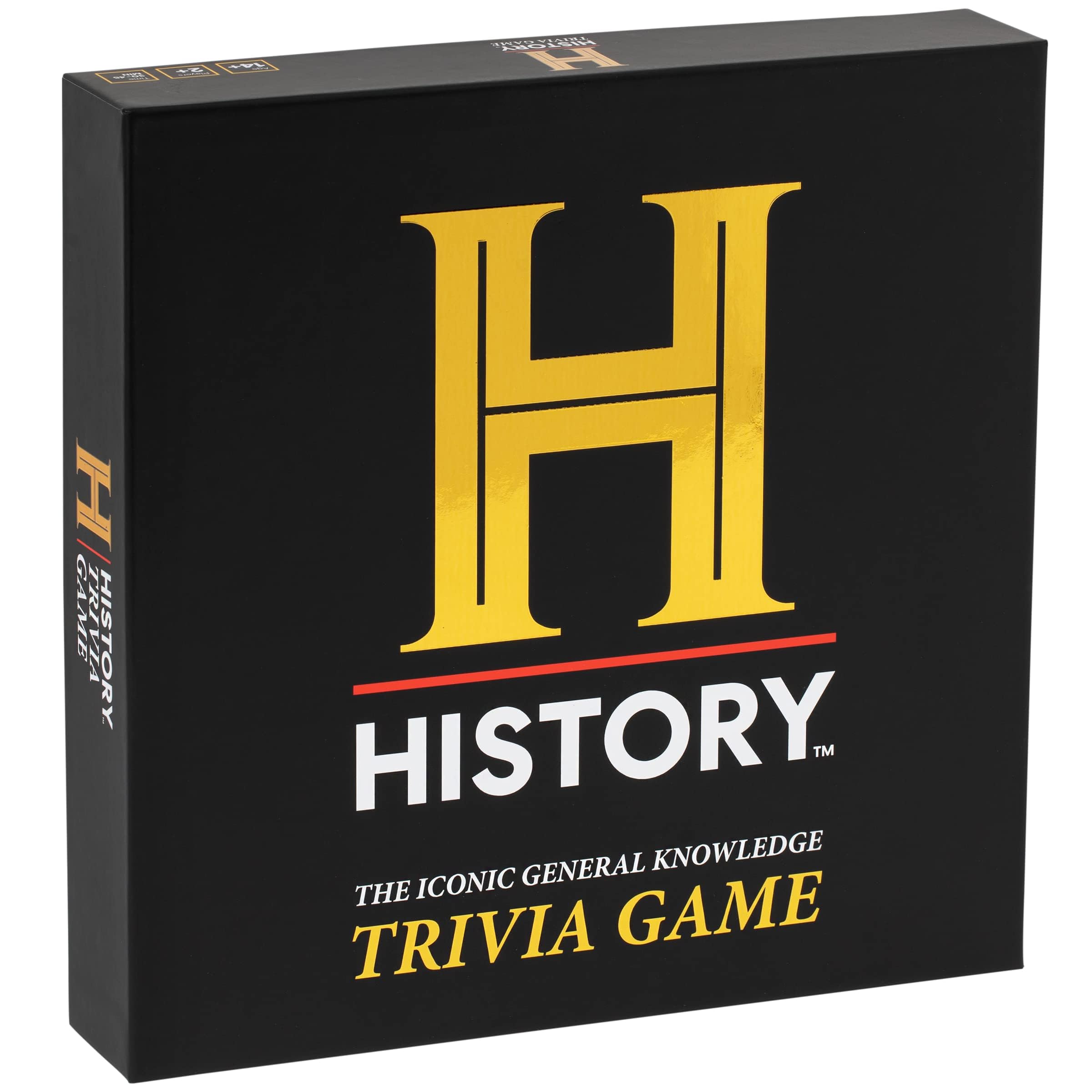DYCE History Channel Trivia Game cover image for engaging family game night.