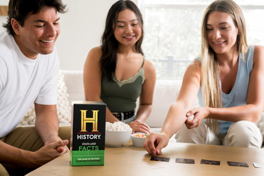 DYCE HISTORY top card reveals the key clue for ordering challenges.