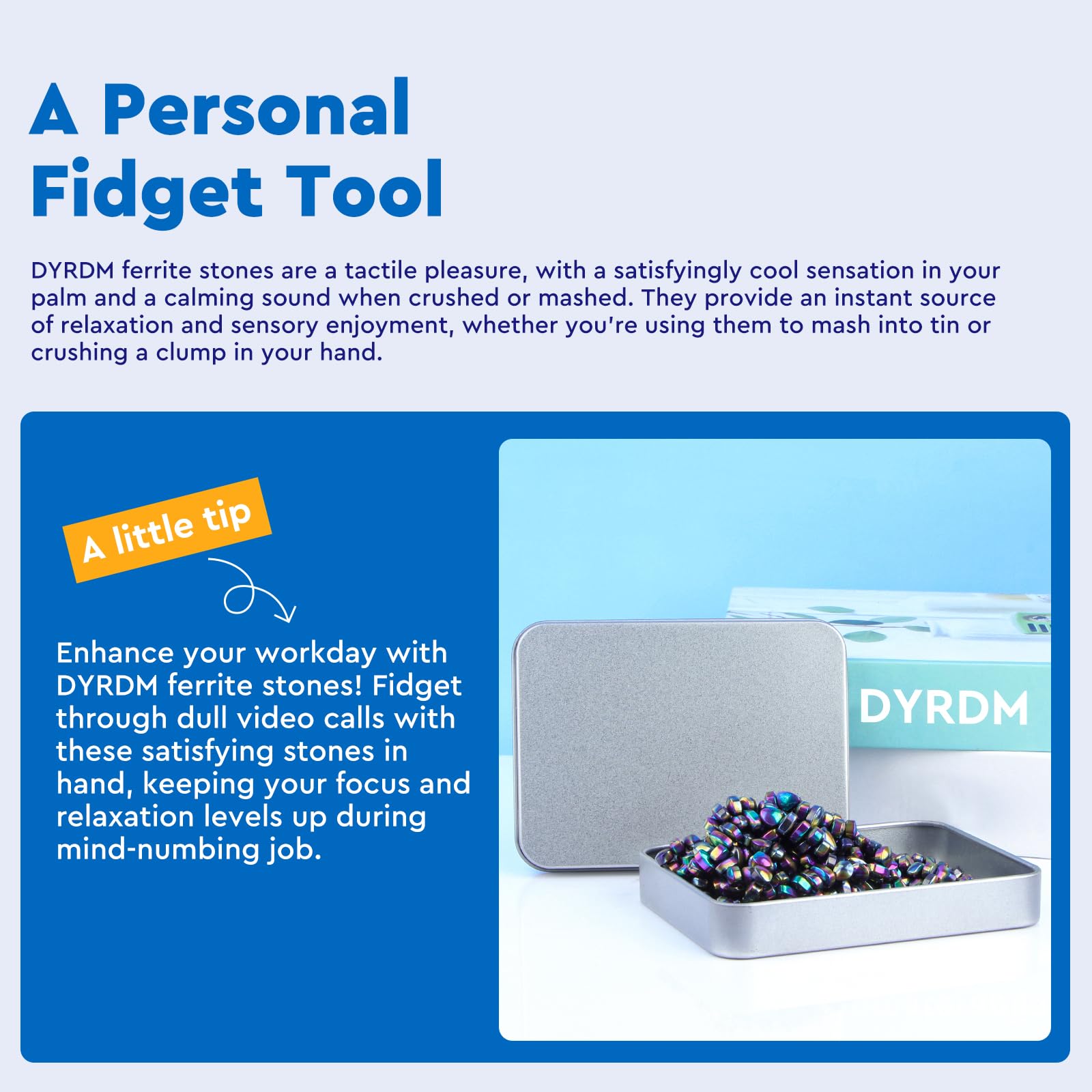 DYRDM ferrite putty gift stocking stuffer, thoughtful desktop gift