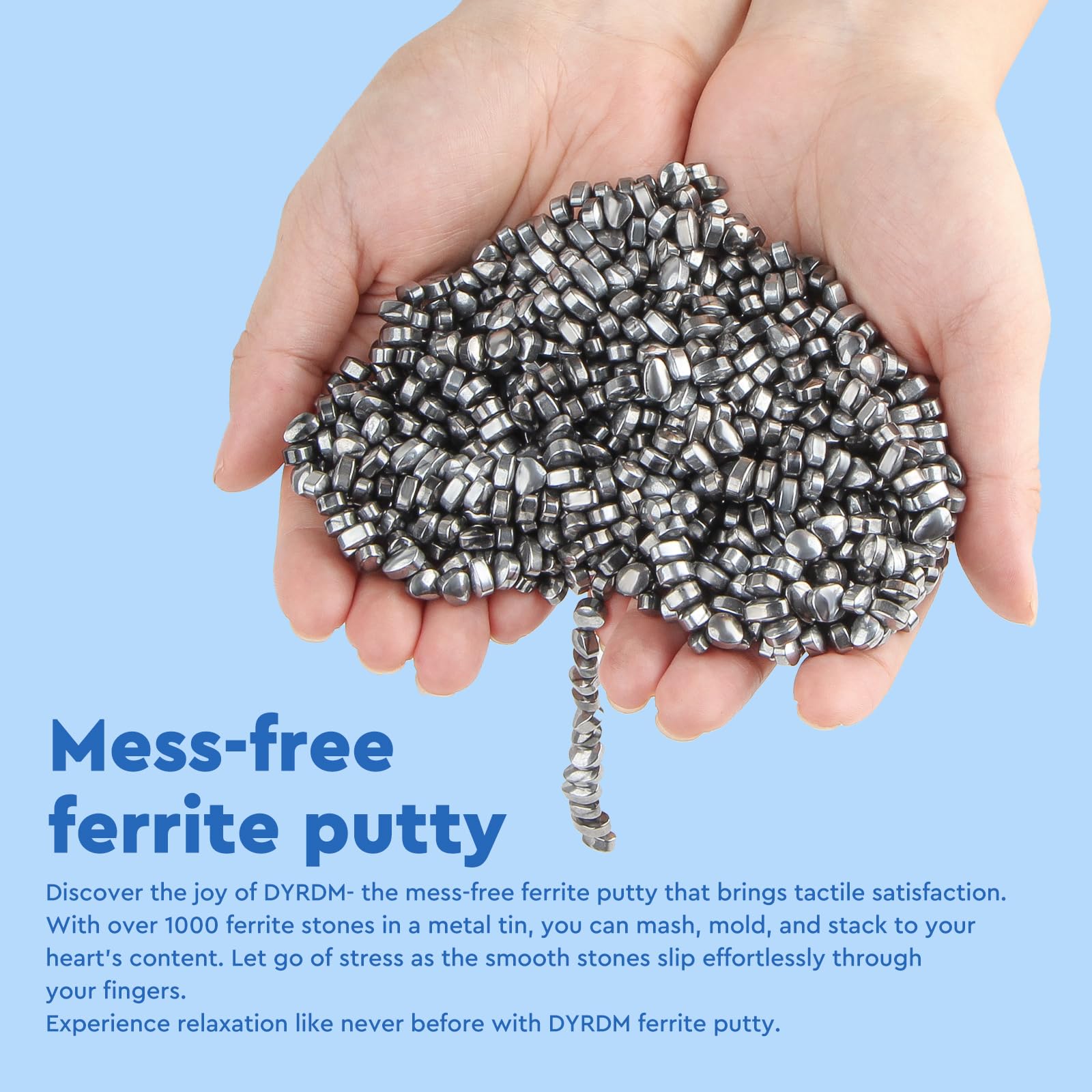 DYRDM ferrite putty promotes routine relaxation through tactile play