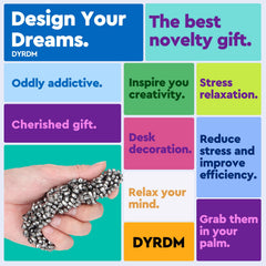DYRDM ferrite stones in a compact desk item for quick breaks