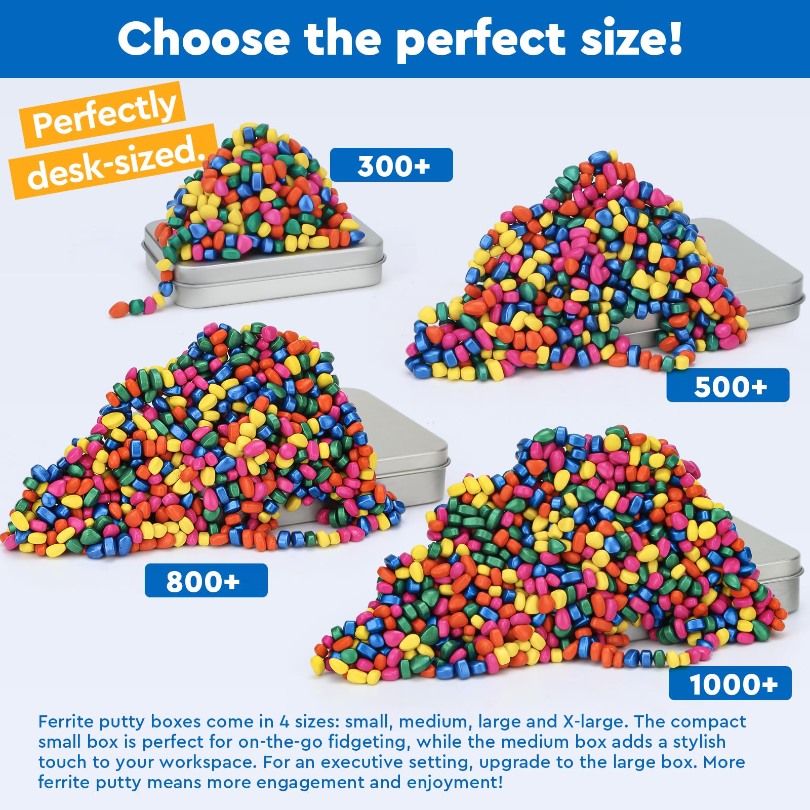 DYRDM gift-ready ferrite putty for any occasion.