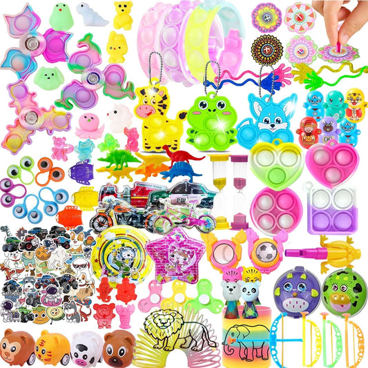 DZLHQON 212-pack assorted party favors colorful mix for kid-friendly events