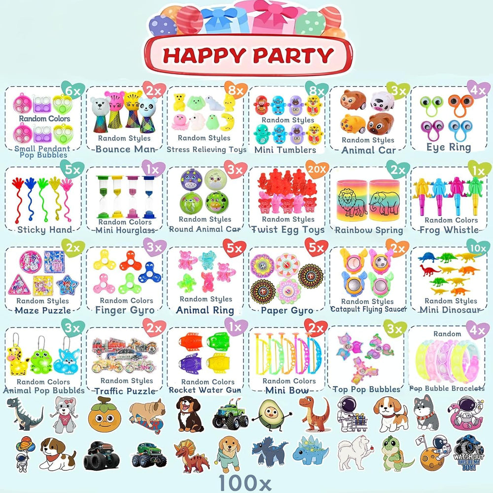 DZLHQON prepacked toy bag simplifies classroom rewards and party planning