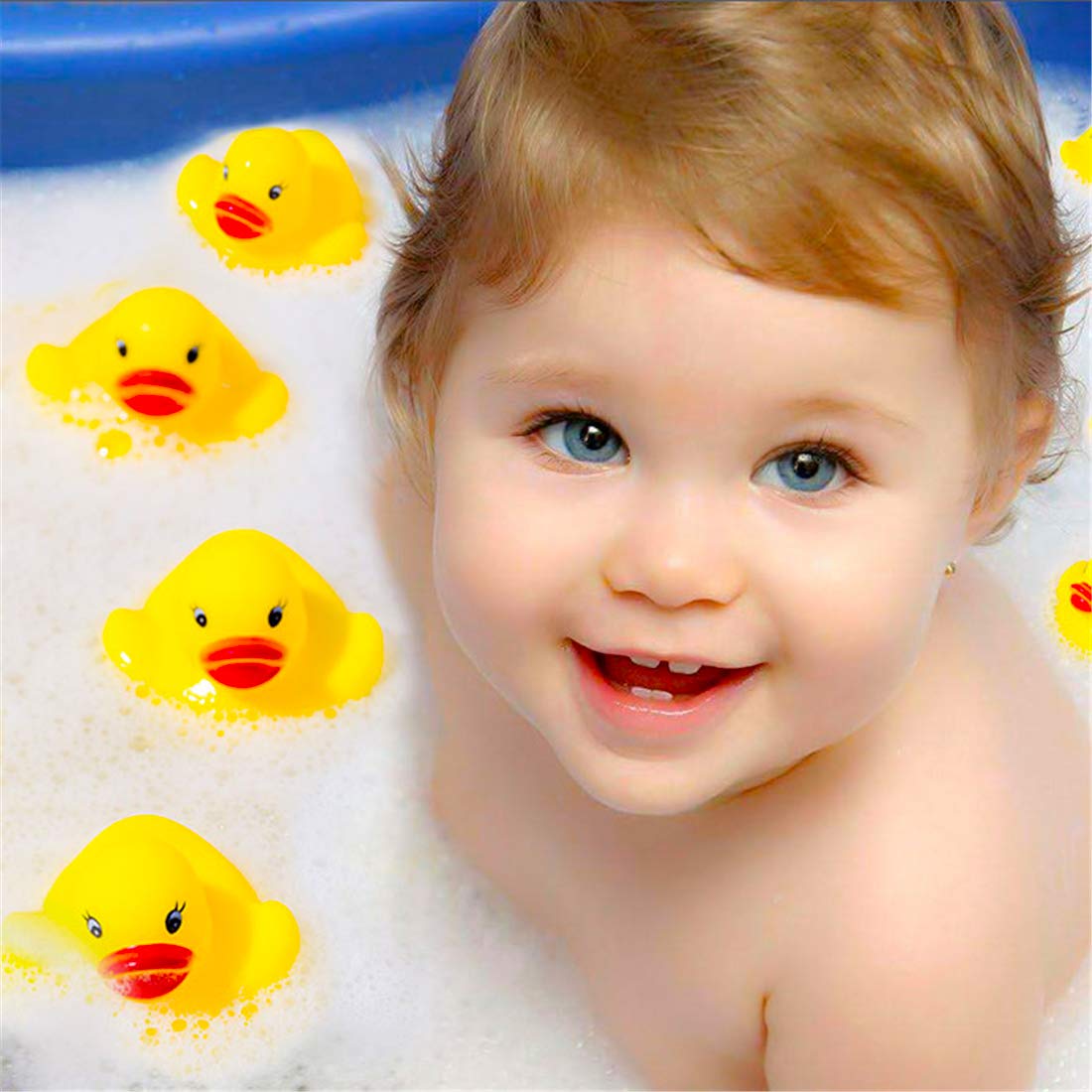 DZTIAN color variety image highlights cheerful, kid-friendly bath companions.