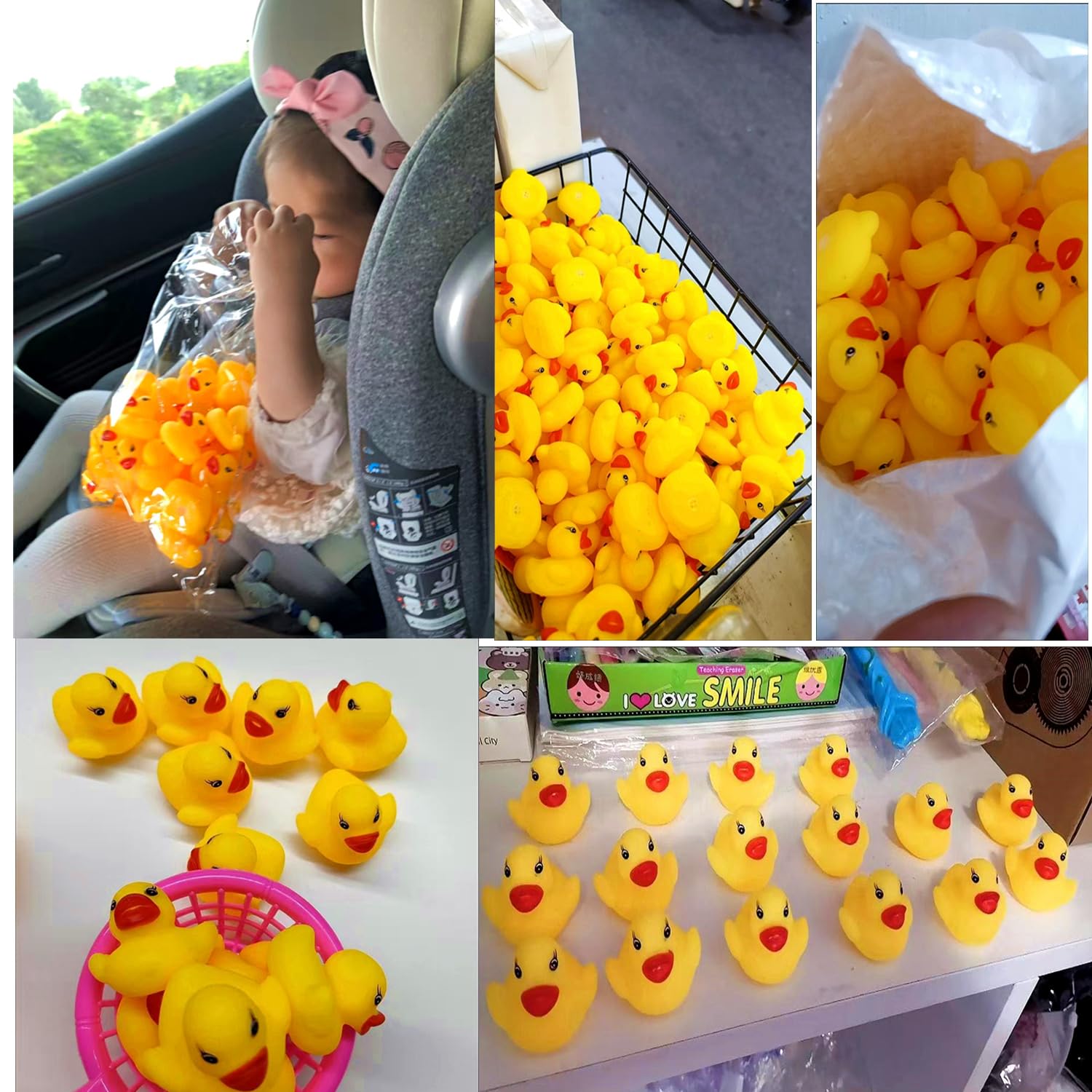 DZTIAN 51-piece set ideal for bath time parties and baby showers