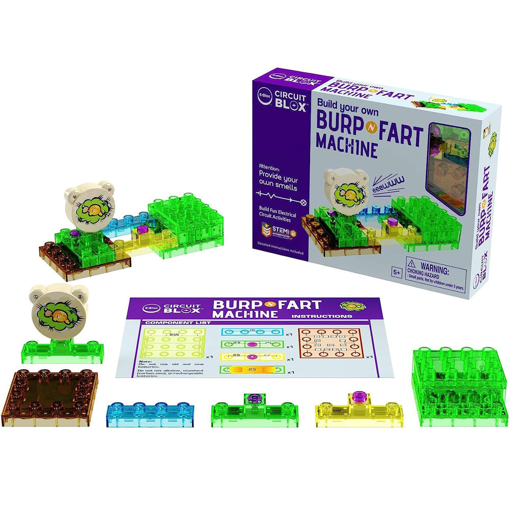 E-Blox sound module close up highlighting audible effects and interactive play possibilities