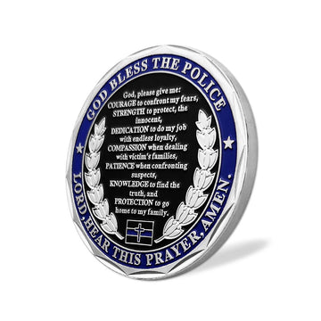Commemorative law enforcement collection by E-coin, suitable for officers and veterans.