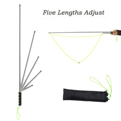 E-Know Bubble Wand with non-slip sponge grip ensures secure handling outdoors.