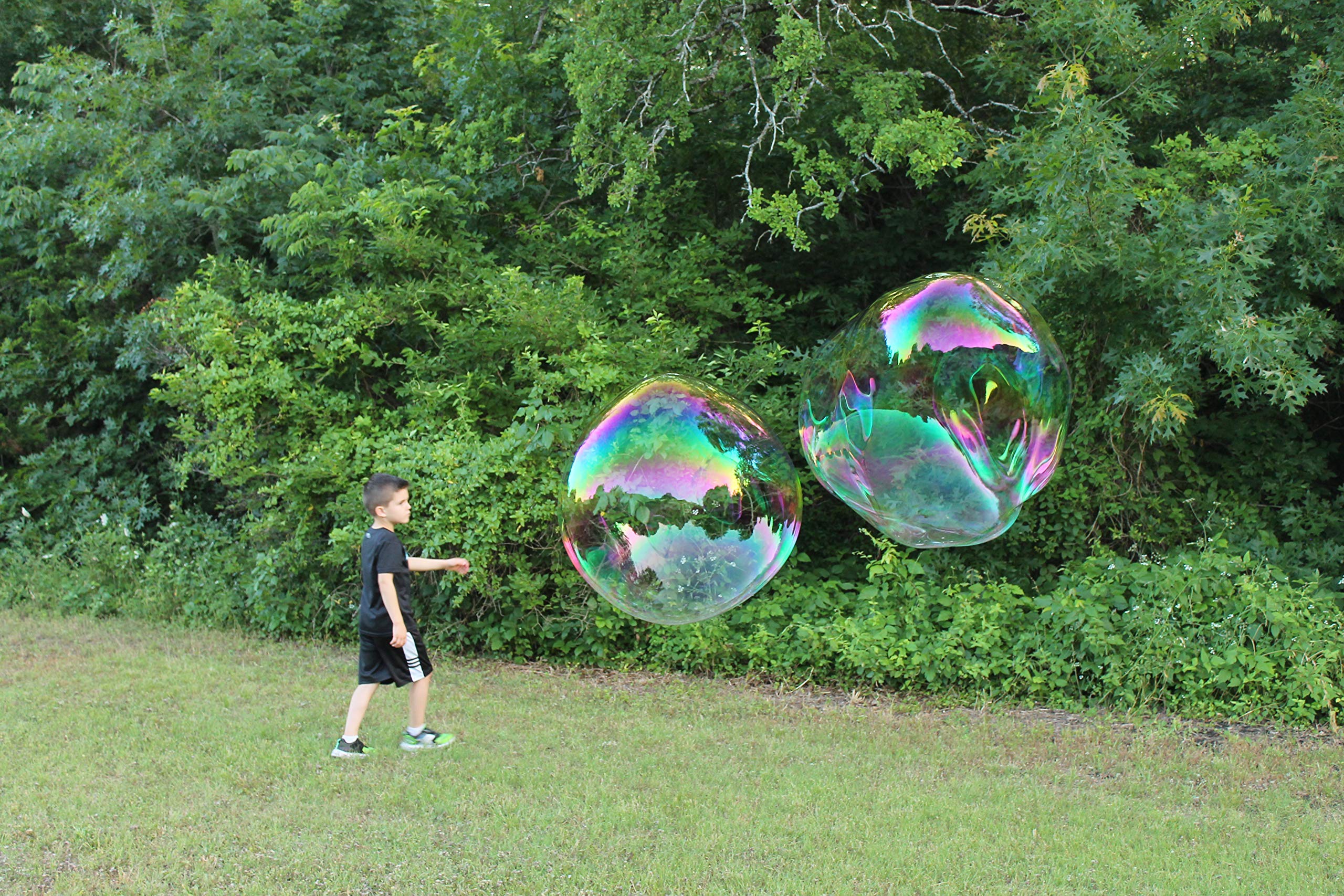 E-Know cushioned sponge grip enhances comfort during long bubble sessions