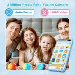 E teacher Kids Phone 2000mAh battery supports longer learning sessions outdoors.