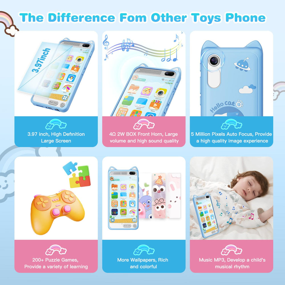 E teacher Kids Phone 4W speaker system delivers clear kid-friendly audio.