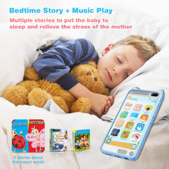 E teacher Kids Phone 8GB SD card stores photos, songs, and games.