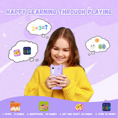 E teacher Kids Phone screen display showing bright 3.97-inch visuals