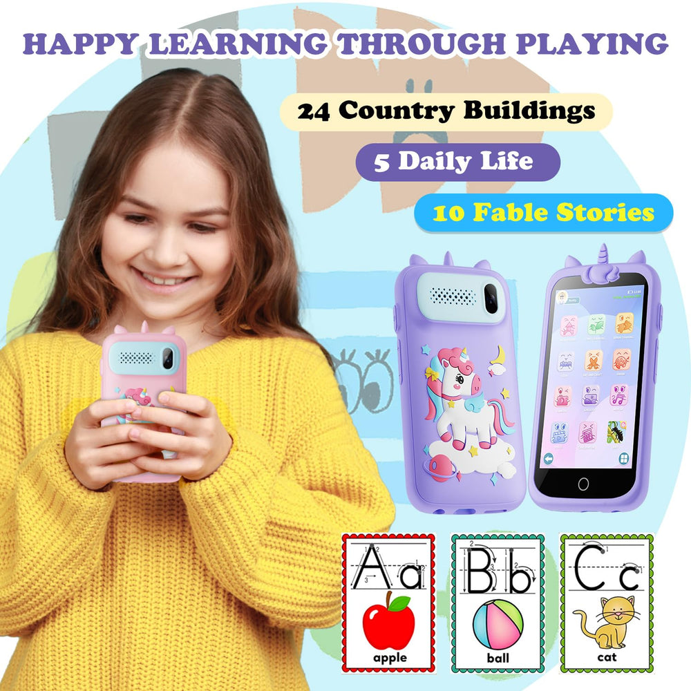 E teacher Kids Toys Phone battery life supports long play sessions.