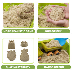Eaciilee 2.2lb magic sand delivers mess-free indoor outdoor fun