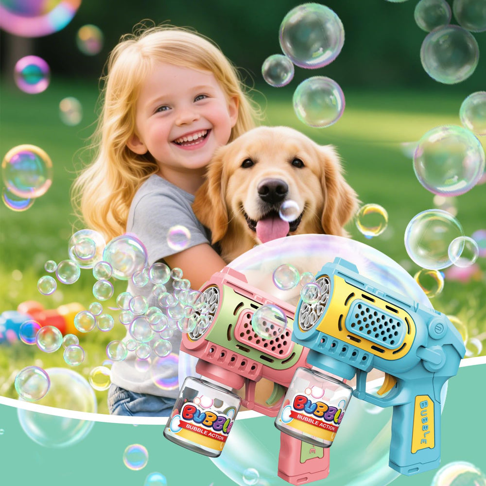360° leak-proof gasket on EagleStone bubble gun prevents spills.