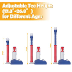 EagleStone collapsible stand ready for indoor or outdoor practice.