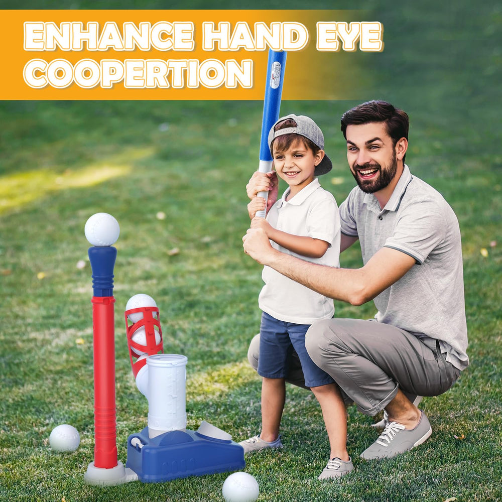 EagleStone plastic bat offers safe, lightweight swings for beginners.