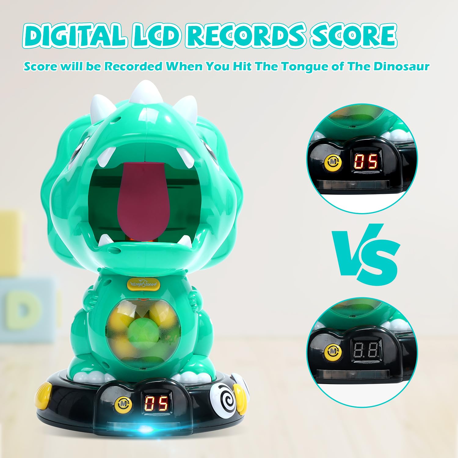 EagleStone tongue trigger sounds provide engaging feedback