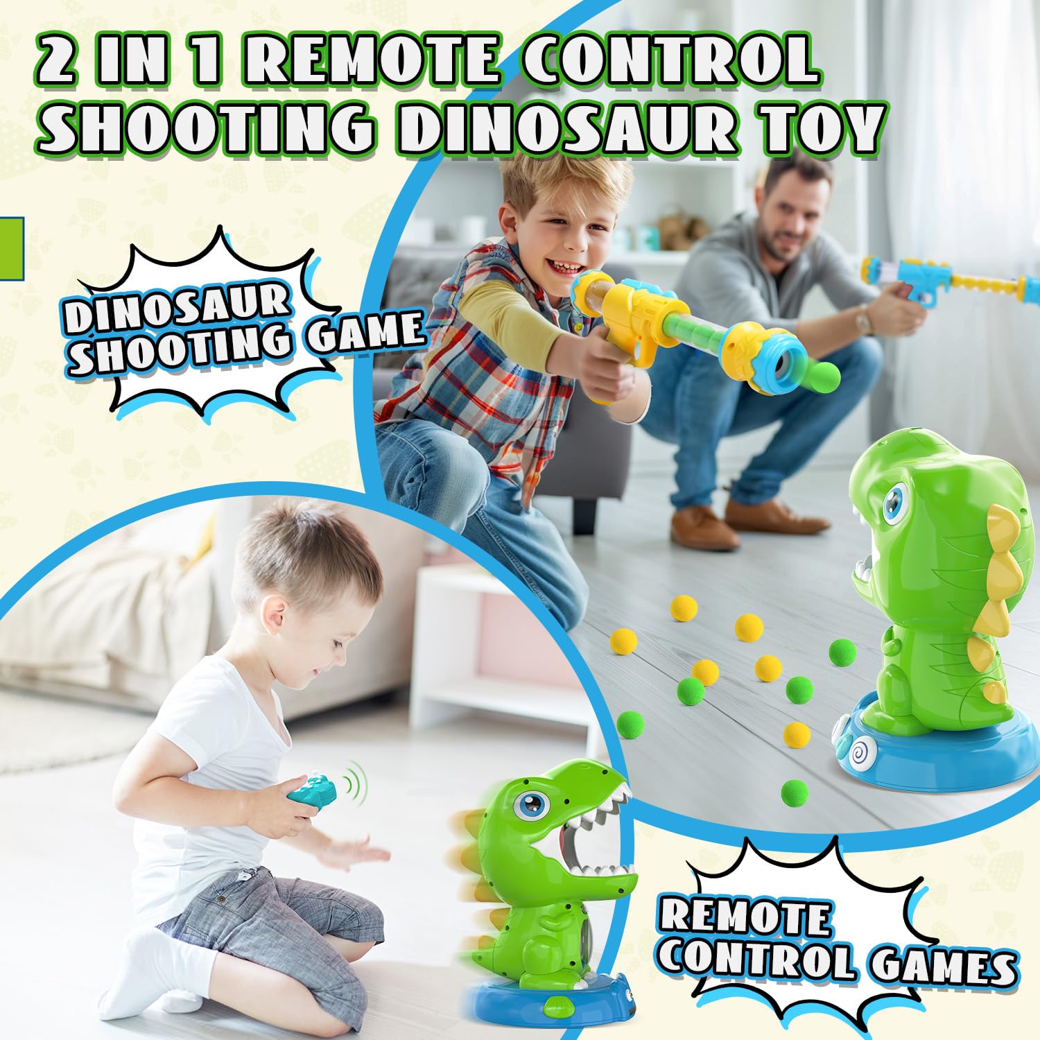 EagleStone dinosaur remote control with precise moves for responsive pretend-play sessions.