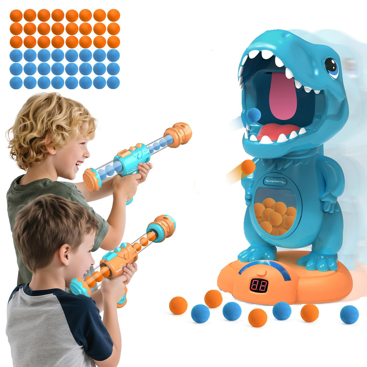 EagleStone movable dinosaur target ready for dynamic play.