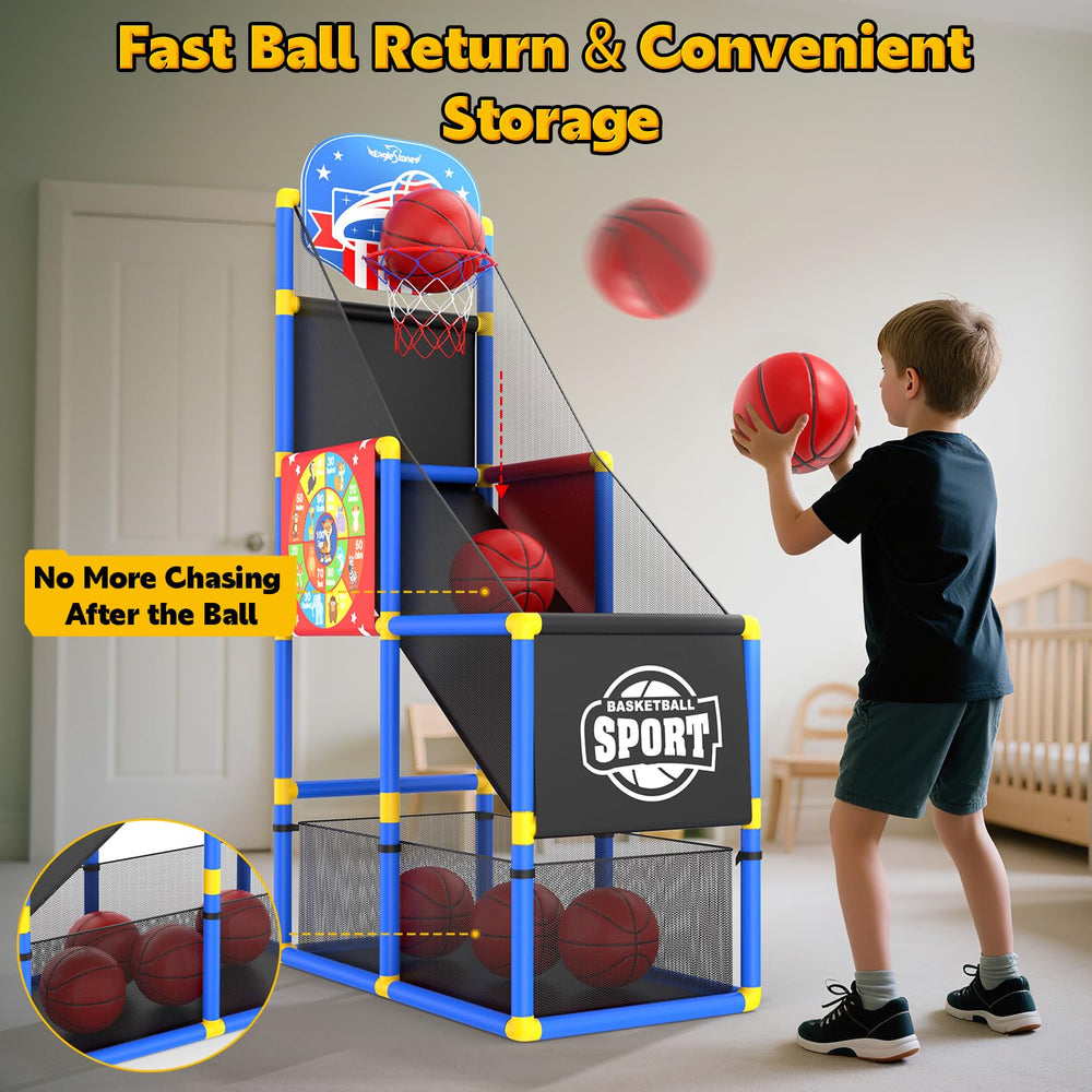 EagleStone indoor-outdoor setup adapts to living rooms and backyards.