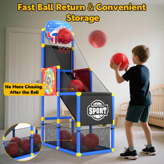 EagleStone indoor-outdoor setup adapts to living rooms and backyards.