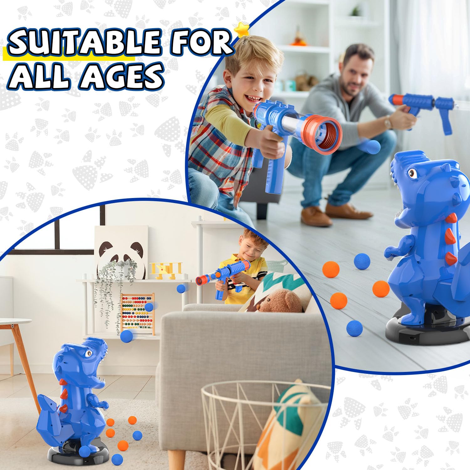 EagleStone safe, battery-free design keeps play simple for kids.