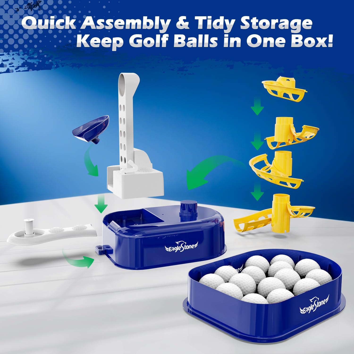 EagleStone safe toddler golf set designed for supervised play