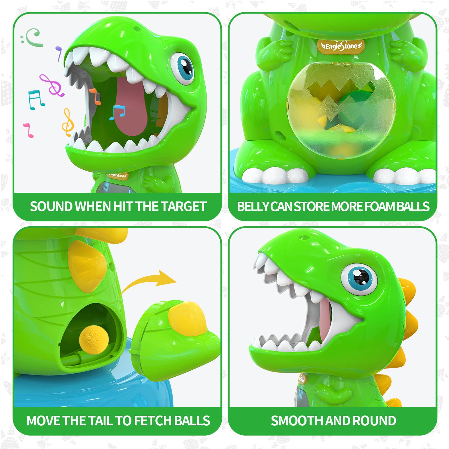 EagleStone static-mode offers beginner-friendly setup for younger kids.