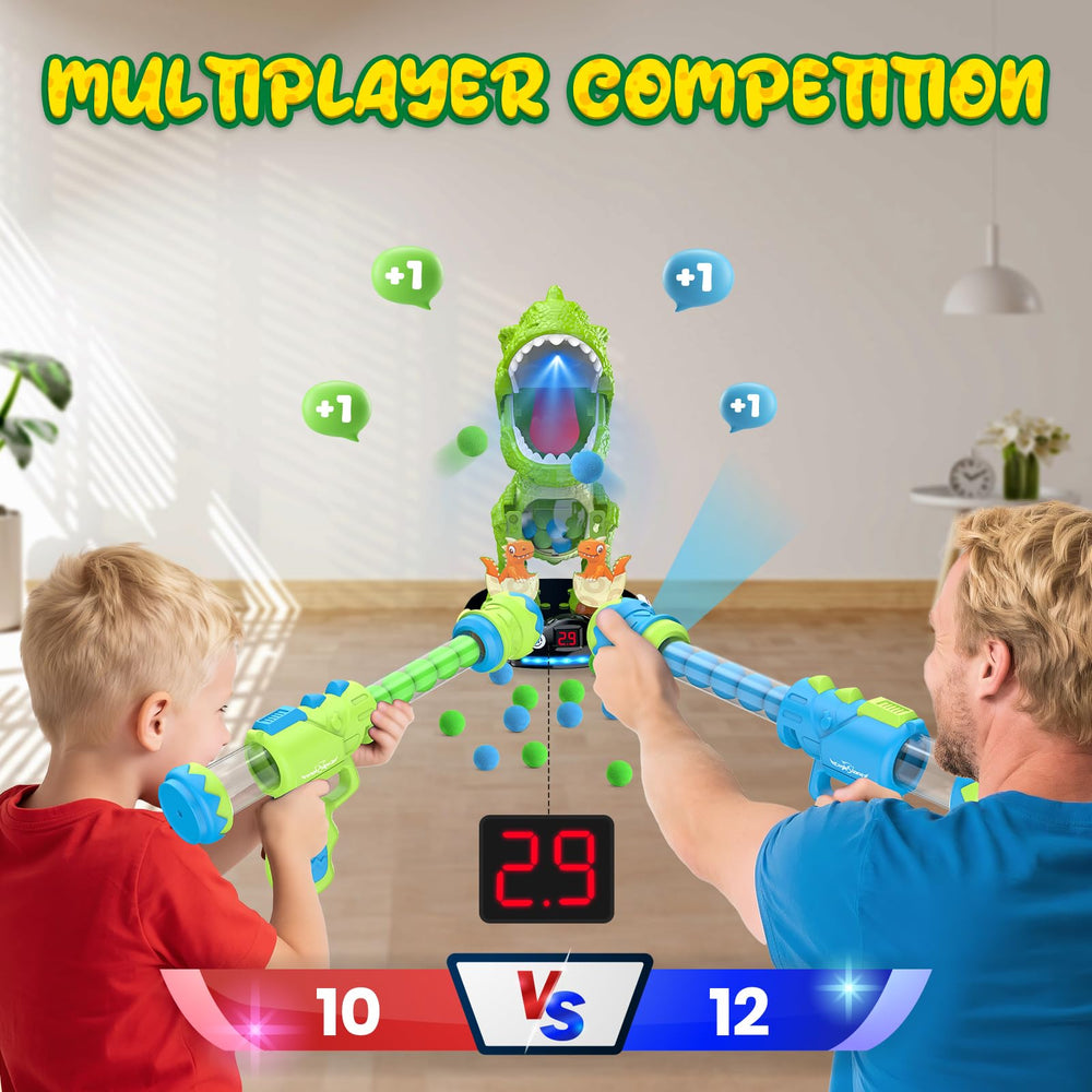 EagleStone three-pair dino targets provide varied skill challenges.