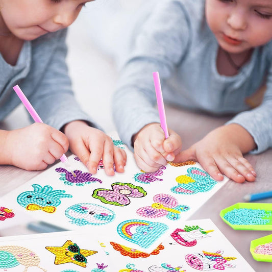 EAPHANT Diamond stickers waterproof, ideal for decorating cups, notebooks, and bags