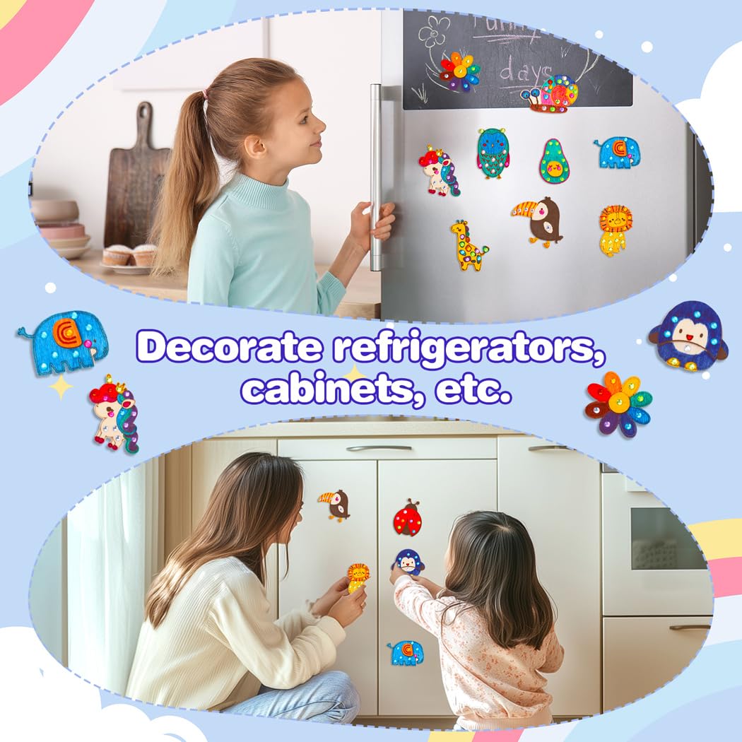 EAPHANT gem sticker adds sparkle to magnetic art