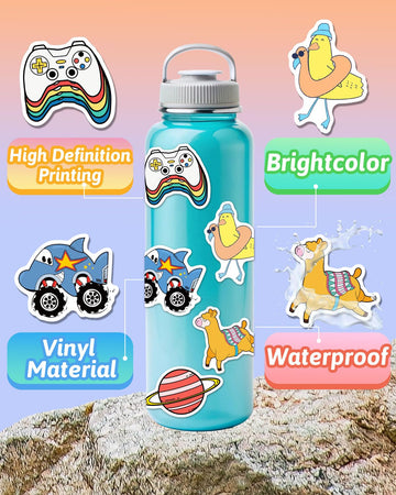 EAPHANT cute sticker set perfect for school projects and backpacks