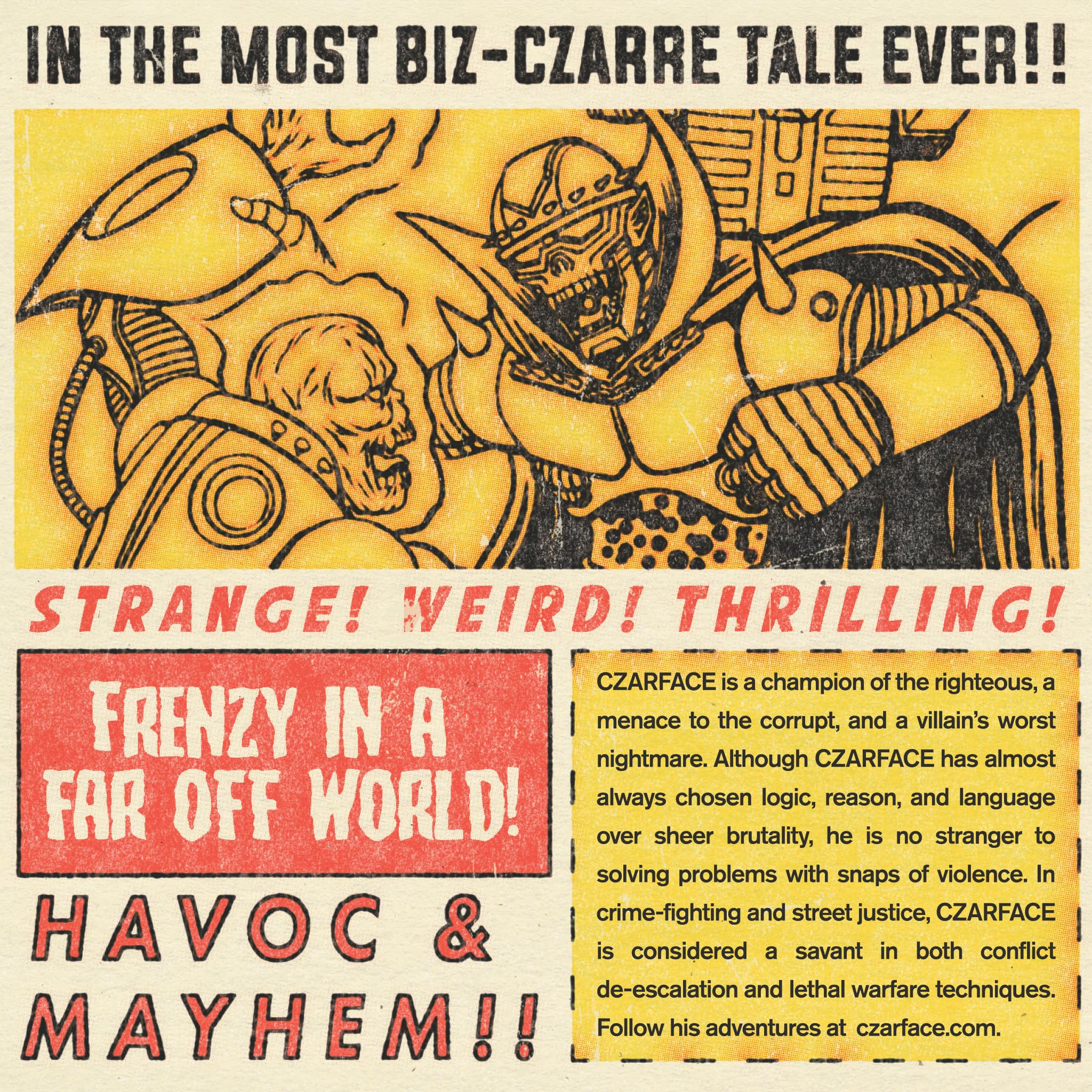 Earth 808 anti-hero nod adds storytelling for Czarface fans.