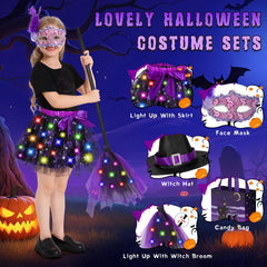 Easface trick-or-treat bag in purple with ample candy space