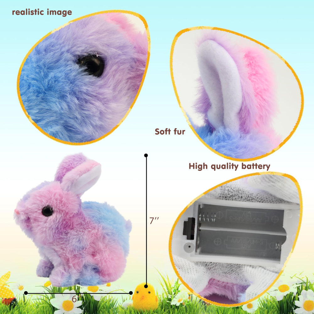Easfan Easter Rabbit educational play buddy encourages imaginative learning and movement
