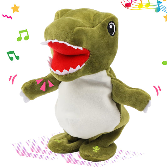Easfan talking dinosaur toy repeats your words with playful imitation for interactive play.