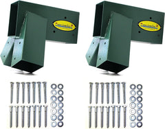 Eastern Jungle Gym Easy 1-2-3 A-Frame brackets front view for durable DIY swing frame construction.