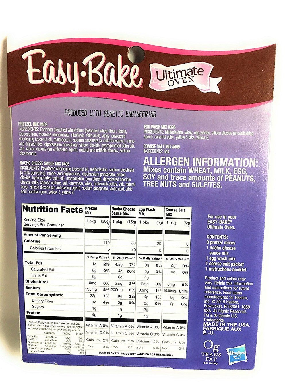Easy Bake Cheese Pizza refill mix: easy dough and marinara for tasty homemade pizza.