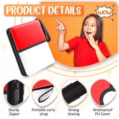 EASYFUN card binder uses removable metal clasp for easy page customization.