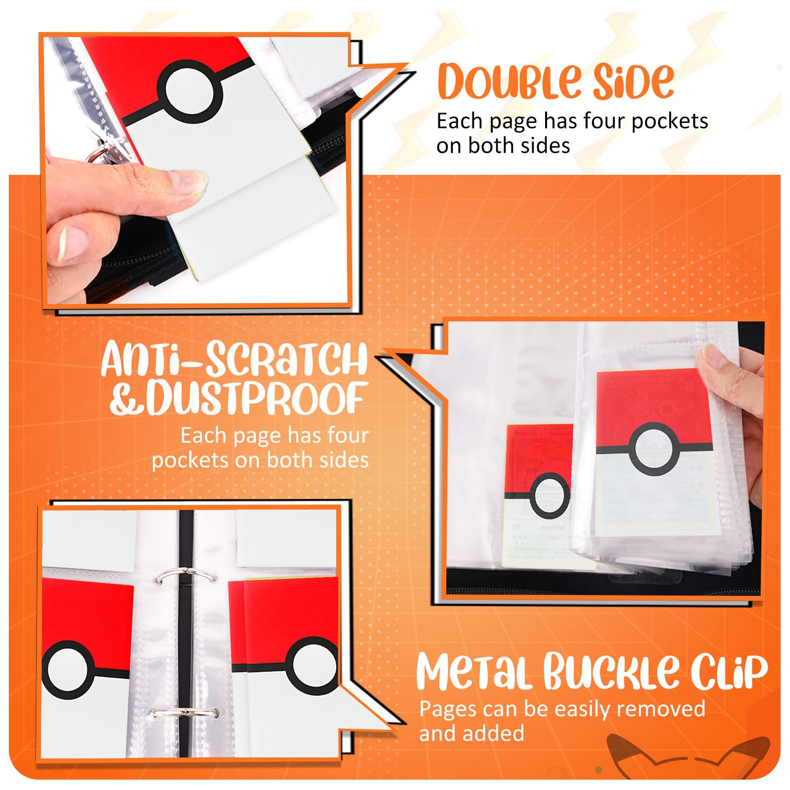 EASYFUN card binder blends stylish design with practical portability.