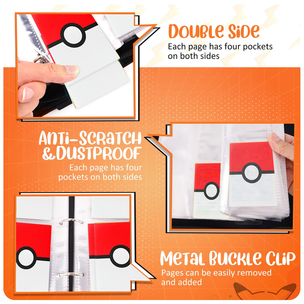 EASYFUN card binder blends stylish design with practical portability.