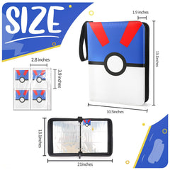 EASYFUN removable 50 sleeves for organized, double-sided card viewing.