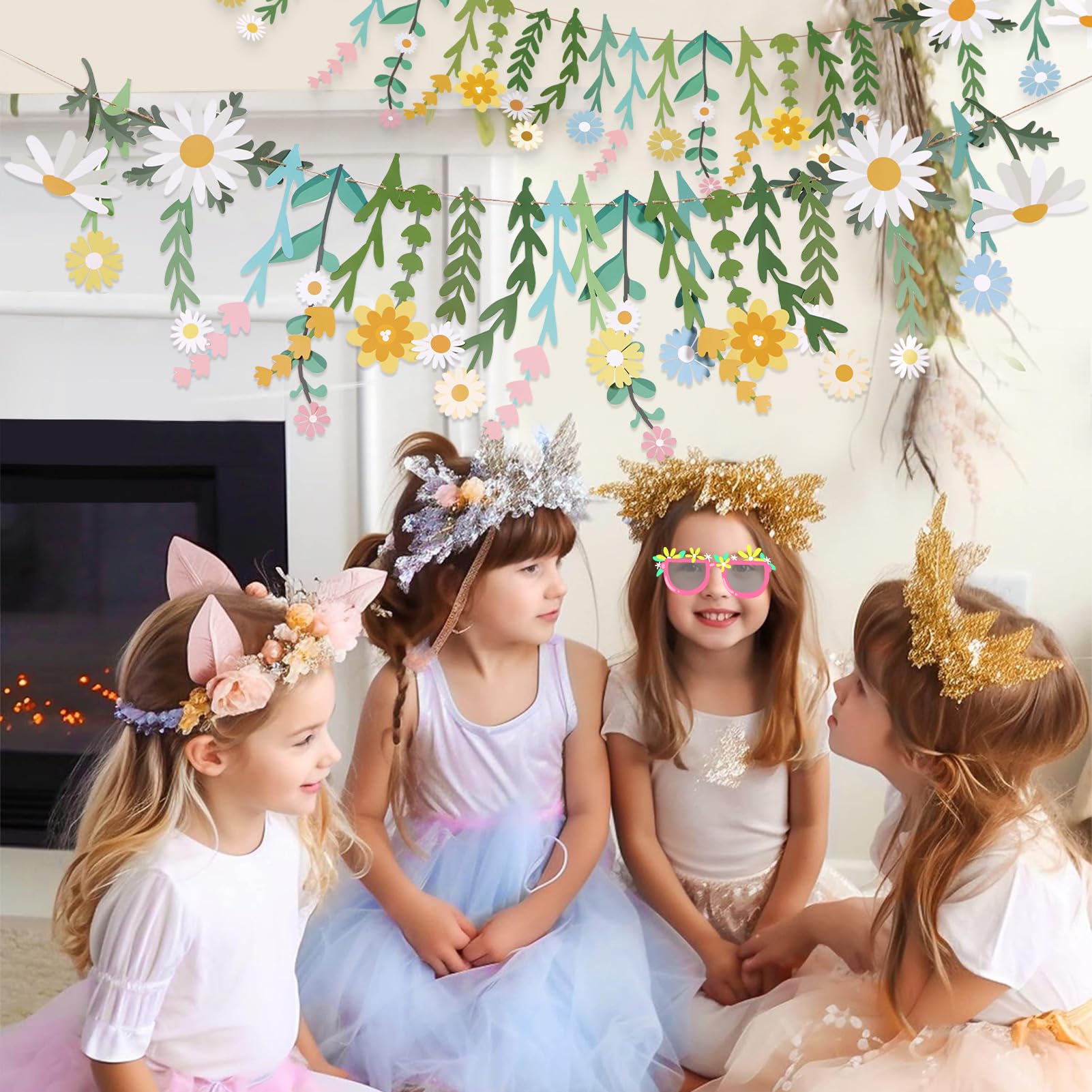 Easy Joy DIY party decor banner, easy to hang and reuse.