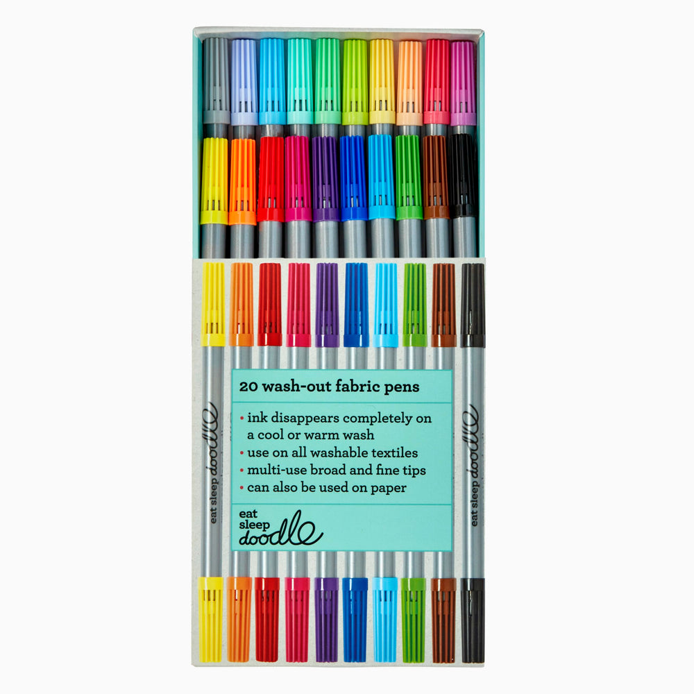 eatsleepdoodle artist set 20 marker length 6.5 inches for comfort.